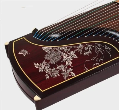 Cítara china de palo de rosa indio Dunhuang Concert Guzheng 698T  Foto 1 de 4