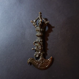 interessantes Bronze Ritualobjekt aus Tibet - Bild 1 von 13