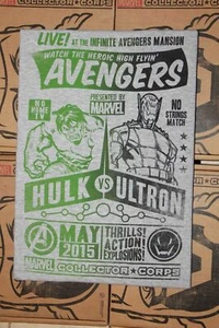 Marvel Avengers 2 AGE OF ULTRON Exclusive Collector Corp T Shirt HULK L LARGE - Picture 1 of 1