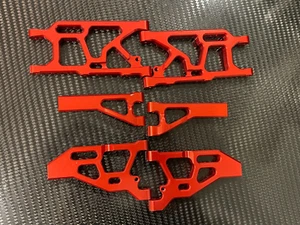 Brazo de suspensión brazo en A para Arrma ilimitless 6S BLX rojo  - Imagen 1 de 5