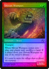 Shivan Wumpus FOIL Planar Chaos HEAVILY PLD Red Rare MAGIC MTG CARD ABUGames