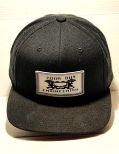 POOR BOY ENGINEERING BaseBall Cap Adjustable Snapback Hat Size Adult/Teens NEW - Picture 1 of 9