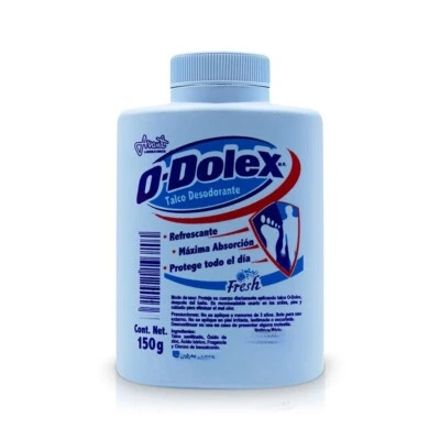 ODOLEX FRESH BLUE/AZUL DEODORANT TALC 150 GR - Image 1 of 2