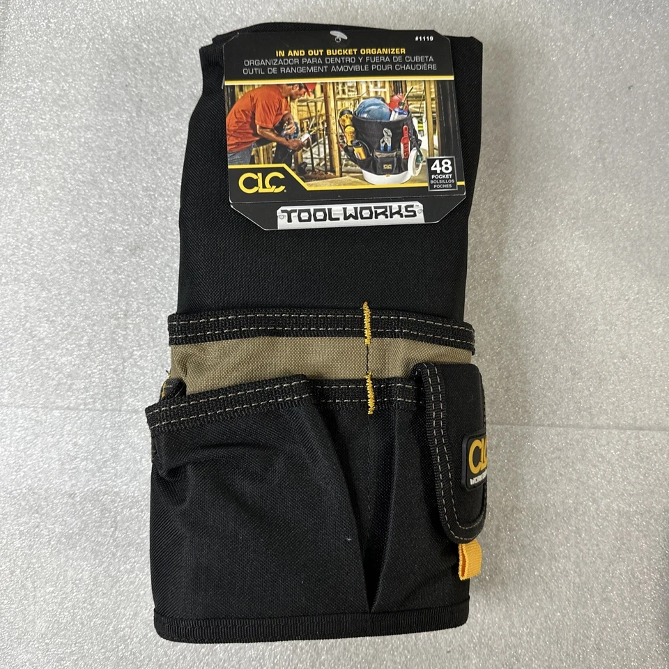 CLC Took Works 5 Gallon In and Out Bucket Organizer 48 Pocket Tool Holder #1119 - Image 1 of 4