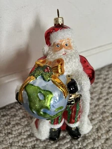Adorno de globo de Santa para niños MacKenzie - Imagen 1 de 7