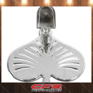 Cobra-Tek Fits Universal Chevy d Chrome Aluminum Rear View Mirror Poker - Picture 1 of 1