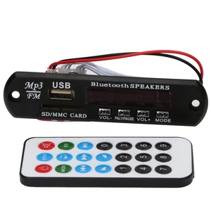 Remote Control USB TF FM MP3 Player Module Bluetooth 3.0 Audio Receiver 12V - Picture 1 of 6