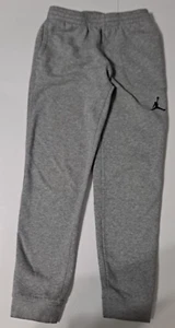 Air Jordan Joggers Boys Large 12-13 Years  Gray Air Jordan Sweatpants - Picture 1 of 2