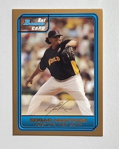 2006 Bowman Draft Picks&Prospects Baseball Futures Game Gold#FG17 Edgar Martinez