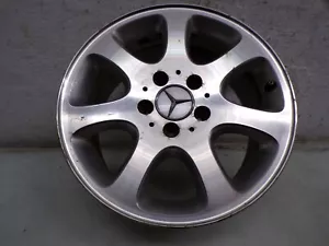 1x Llanta de Aluminio Mercedes Clase C W203 W209 Etc 7x16 Pulgadas ET37 (A190) - Imagen 1 de 9