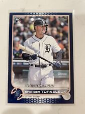 2022 Topps Update Rookie Debut Royal Blue Parallel Spencer Torkelson #US79 RC