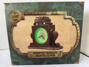 Disney Cruise Line Treasure Exclusive Haunted Mansion Light Up Mantle Clock **NE - Picture 1 of 6