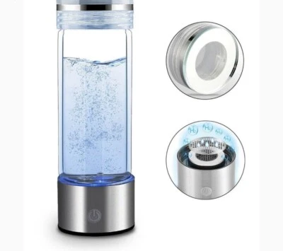 Бутылка для воды противоскользящая перезаряжаемая USB 420 мл - Изображение 1 из 4