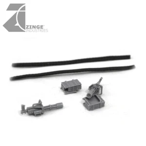 Zinge Industries Big Guns Sat Fire Minigun Back Pack & Flex Ammo Belt x2 S-GAR02 - Picture 1 of 6