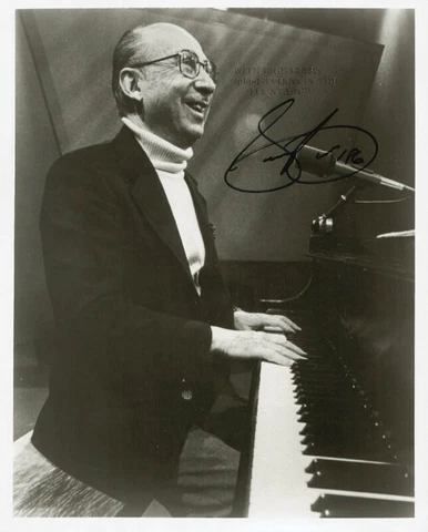 SAMMY CAHN - PHOTOGRAPH SIGNED 1986 Cover