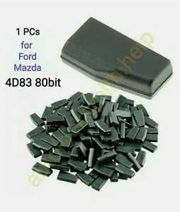 1PCs 4D83 80bit Carbon Chip Transponder Fit For Ford Mazda Lincoln Mecury - Picture 1 of 2