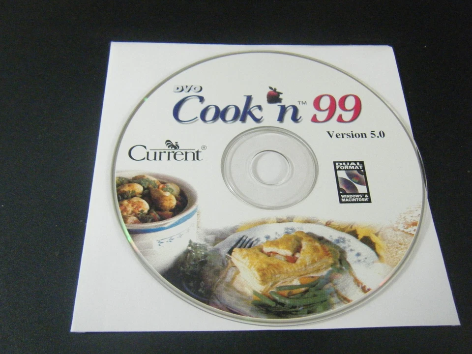 Current DVO Cook'n 99 - Version 5.0 (PC & MAC, 1999) - Disc Only!! - Image 1 of 1