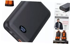 Heated Vest Battery Pack 16000mAh 7.4V, Battery Pack for Heated Vest for black - Picture 1 of 7