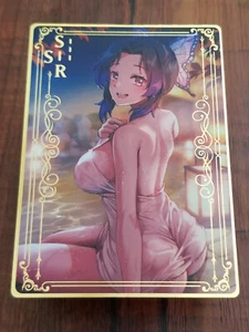 Shinobu Kocho - Demon Slayer - Goddess Story Gold Metal SSR Card - Picture 1 of 4