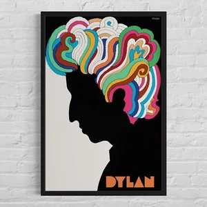 BOB DYLAN 'Greatest Hits' 1966 CBS "Milton Glaser" Art Insert Poster, 22"x33" - Picture 1 of 13
