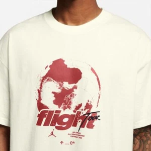 Nike Jordan Flight Heritage 85 T-Shirt (Sail) - New ~ DV3071 133 - Picture 1 of 3