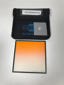 Cavision 4x4" Graduate Orange 0.3 Glass Filter #FTG4X4GO03 - Picture 1 of 3