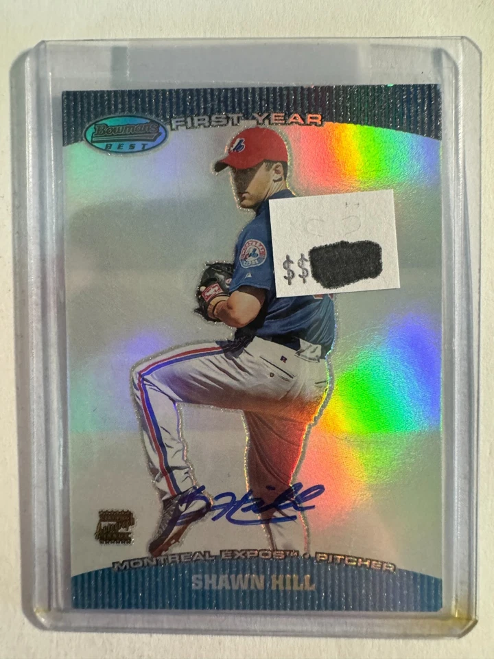 K222,459 - 2004 Bowman's Best #SH Shawn Hill FY Auto RC - Image 1 of 1