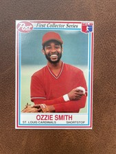 1990 Post First Collector Series Ozzie Smith 6 of 30 St. Louis Cardinals M/NM