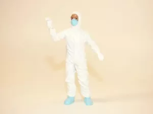FIGURINE en combinaison Hazmat crew VI 1/18 - Picture 1 of 3