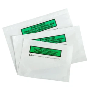 BUSTE adesive portadocumenti carta 22,8x12 cm int Tipo A4 piegato in 3 250 pz - Picture 1 of 1