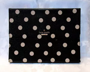 KATE SPADE Cedar Street Polka Dot Bluetooth Keyboard Folio Case iPad AIR - Picture 1 of 7