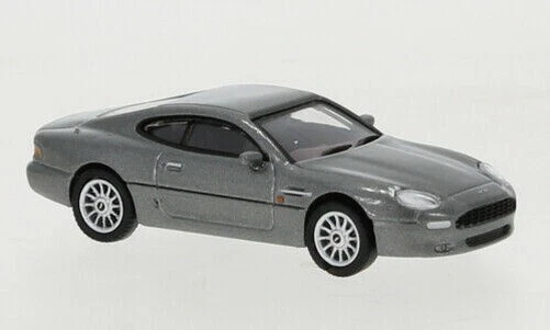 Brekina PCX870106 - 1/87 Aston Martin DB7 Coupe, Grigio Metallico, 1994 - Nuovo - Immagine 1 di 1