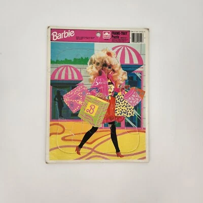 1990 Barbie Frame-Tray Puzzle #4512-B  - Image 1 of 4