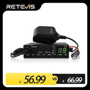 Retevis MB62 40-kanałowy 4W CB AM / FM Mobilne radio Kanał 9/19 - Zdjęcie 1 z 10