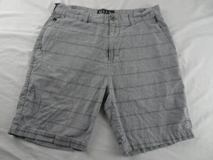 Billabong Pantaloncini Uomo Qualità Premium Grigio 100% Cotone Taglia 32 - Foto 1 di 9