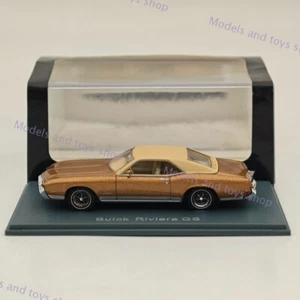 NEO SCALE MODELS 1/87 Buick Riviera GS Gold Resin Car Limited Collection - Picture 1 of 6