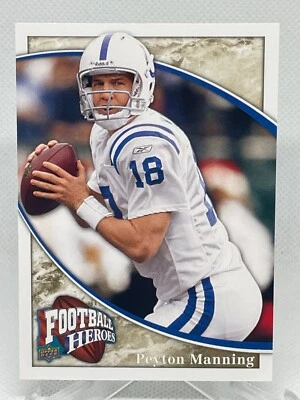 Peyton Manning 2009 Upper Deck Football Heroes #32 XCJX - Image 1 of 2