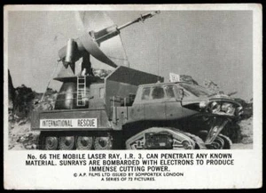 Somportex - 'Thunderbirds (B&W 90mm x 64mm)' (1966) - The Mobile Laser Ray - Picture 1 of 1