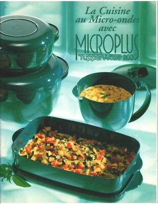 Tupperware Vintage - La cuisine au micro-ondes avec Microplus - Tupperwave 200 - Immagine 1 di 2