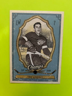 2009-10 Upper Deck Champs #42 Ted Lindsay Detroit Red Wings ExMt - Image 1 of 2