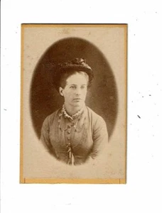 2 photographie cdv Jeune Fille Jeune Femme photographe BARCO Nancy - Picture 1 of 4
