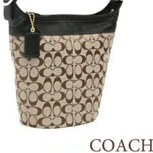COACH SIGNATURE DUFFLE BLEEKER HOBO BAG STYLE #11437
