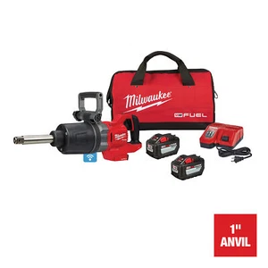 Milwaukee M18 FUEL 1in. D-Handle Extended Anvil High-Torque Impact Wrench Kit - Picture 1 of 15