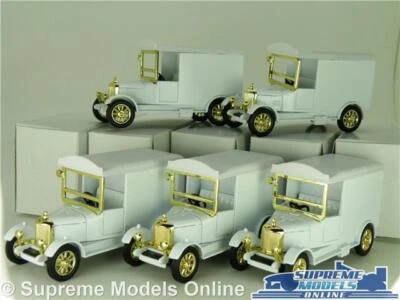 5 X CORGI MORRIS BULLNOSE MODEL VANS PLAIN WHITE TRUCK LORRY FOR CODE 3 1:64 K8 - Image 1 of 4