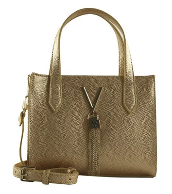 VALENTINO Divina Shopping Bag Handtasche Tasche Oro goldfarben Neu