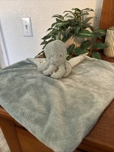 Chupete pulpo Jellycat Odyssey Lovey manta de seguridad felpa verde musgo marino  - Imagen 1 de 6