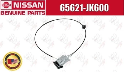 Cable de liberación de bloqueo de capó Nissan OEM 65621-JK600 para Infiniti Foto 1 de 4