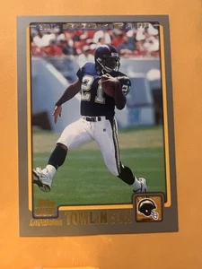 2001 Topps Football LaDainian Tomlinson Rookie Card RC Chargers #350 - Bild 1 von 2