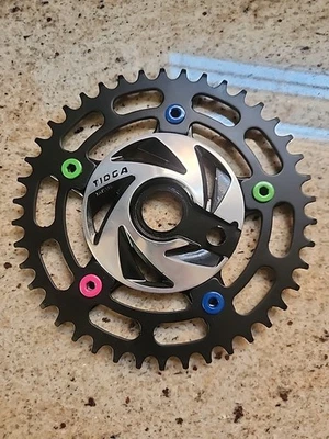 Old School 80s BMX TIOGA TASK FORCE MAX FLOW FC-2 Spider  Gt Haro Mongoose  - Image 1 of 4