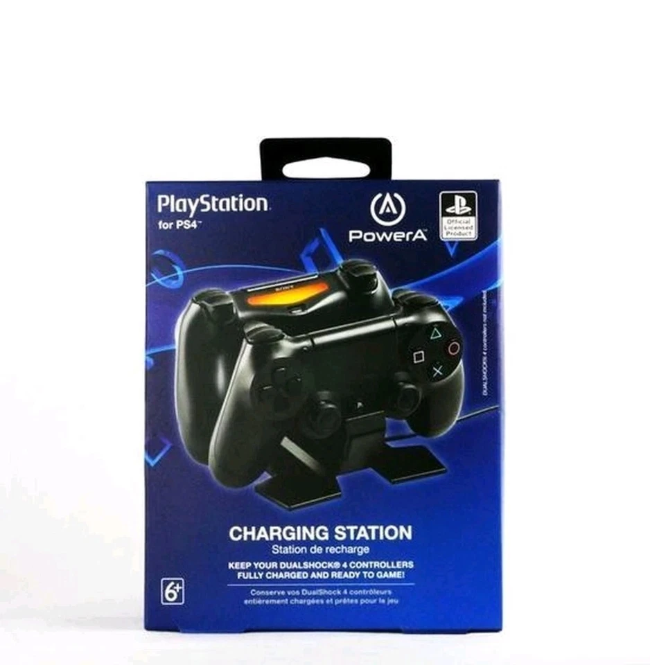 Nueva Estación de Carga PowerA PlayStation PS4 CPFA141325-02 NUEVA EN CAJA SELLADA Foto 1 de 1